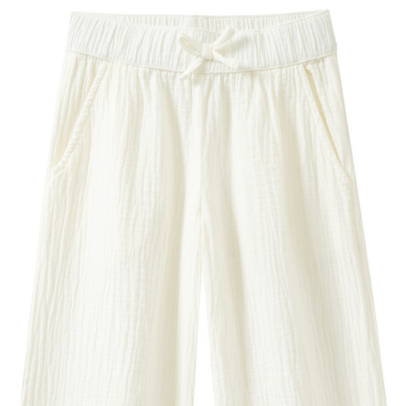 Mädchen Musselin-Hose mit weitem Bein