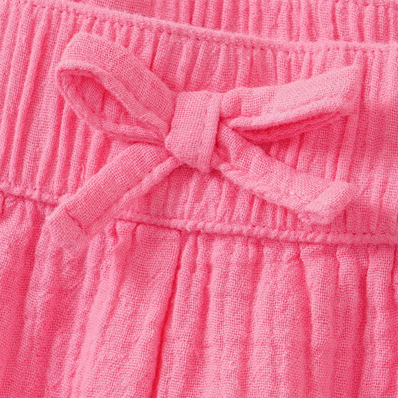 Mädchen Musselin-Hose mit weitem Bein