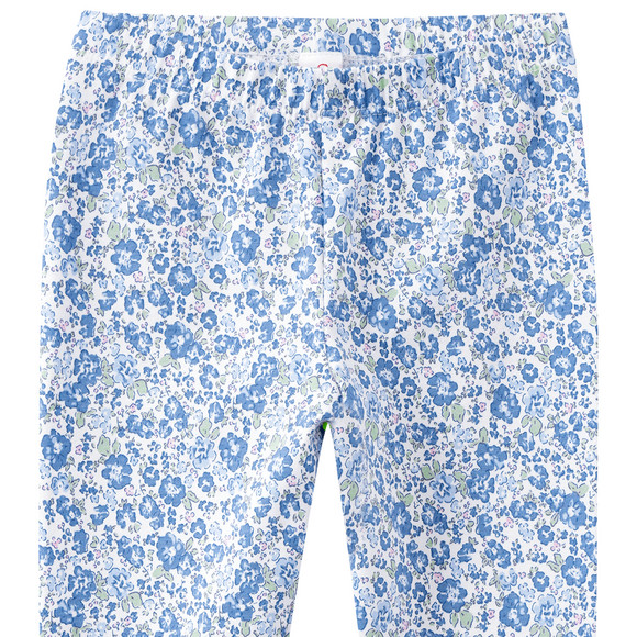 Mädchen Leggings mit Blumen-Allover
