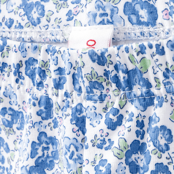 Mädchen Leggings mit Blumen-Allover