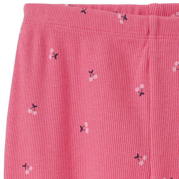 Mädchen Leggings mit Kirschen-Allover