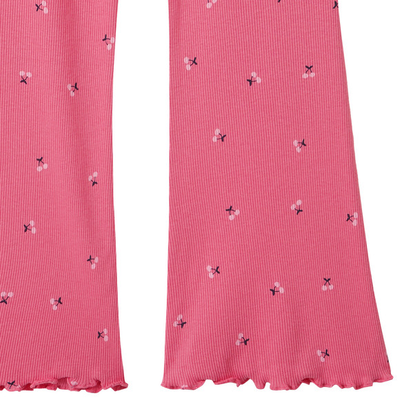 Mädchen Leggings mit Kirschen-Allover