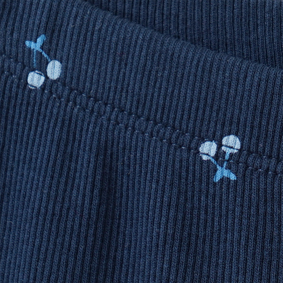 Mädchen Leggings mit Kirschen-Allover