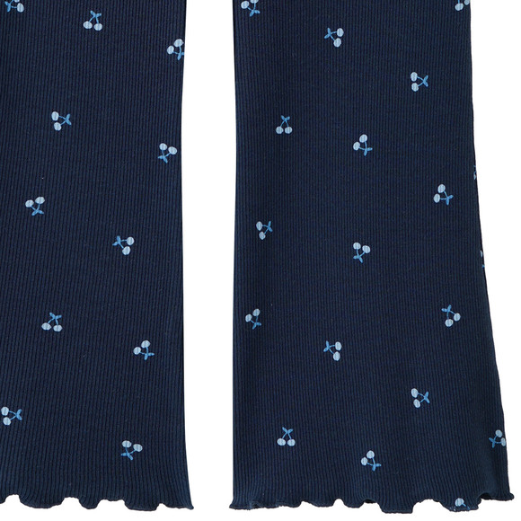 Mädchen Leggings mit Kirschen-Allover