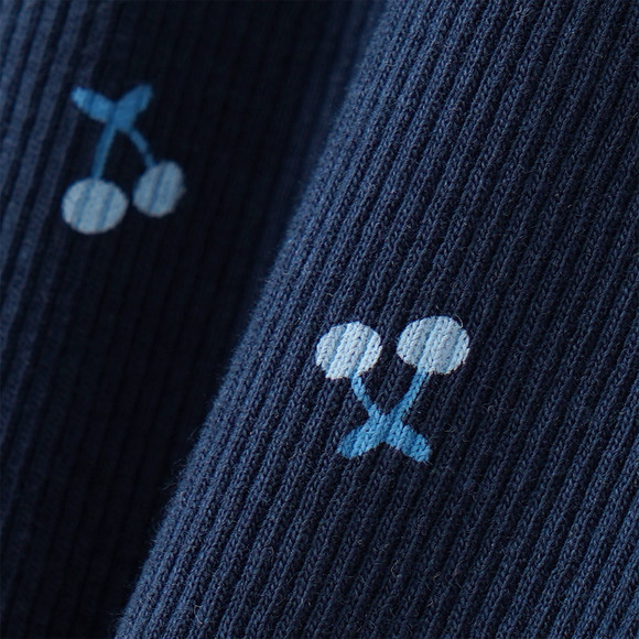 Mädchen Leggings mit Kirschen-Allover