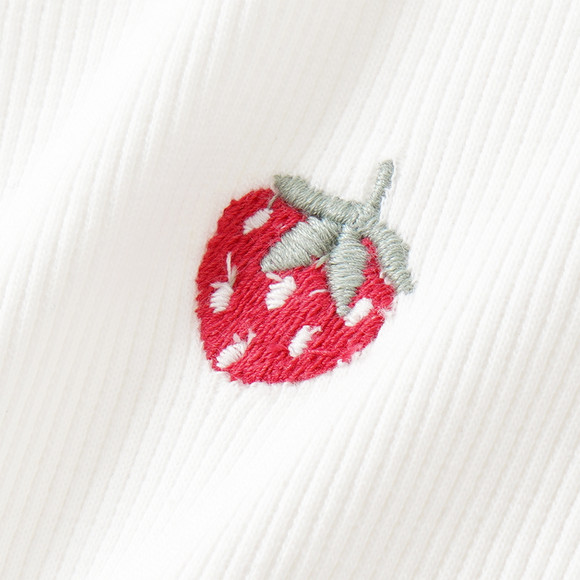 Mädchen Kleid mit Seersucker-Rockteil
