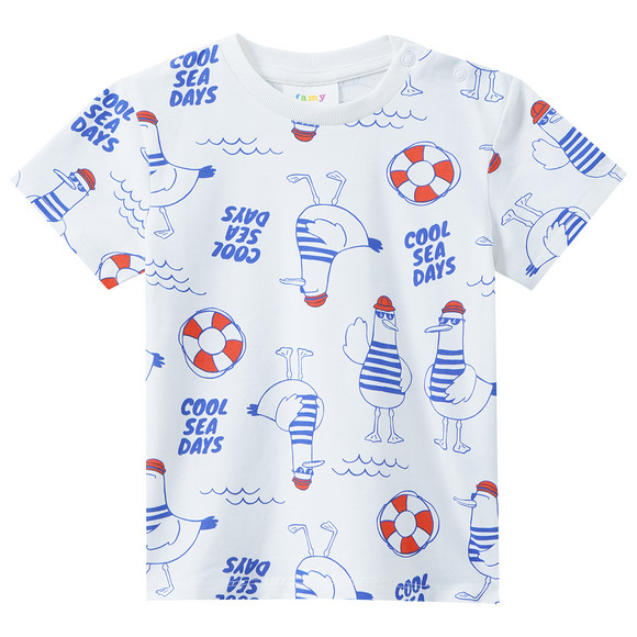 3 Jungen T-Shirts in verschiedenen Dessins