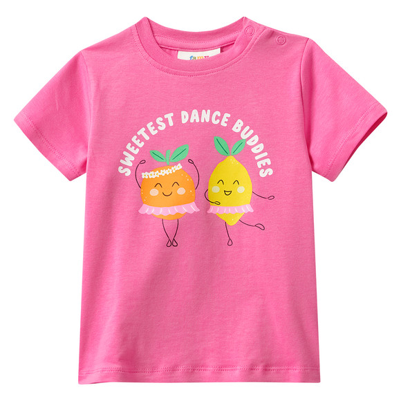 3 Baby T-Shirts mit bunten Motiven