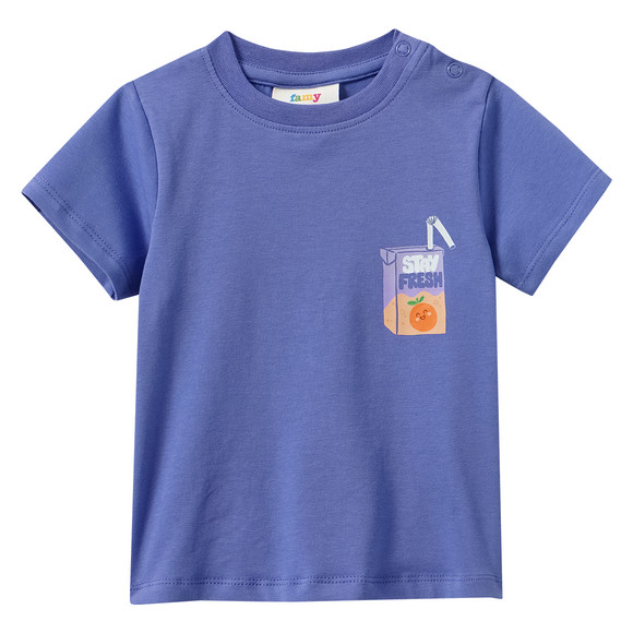 3 Baby T-Shirts mit bunten Motiven