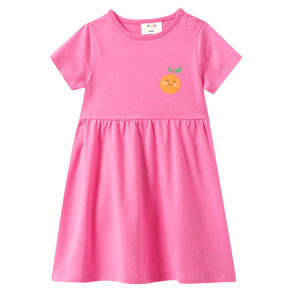 2 Baby Kleider mit bunten Motiven