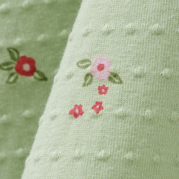 Mädchen Kleid mit Blümchen-Print