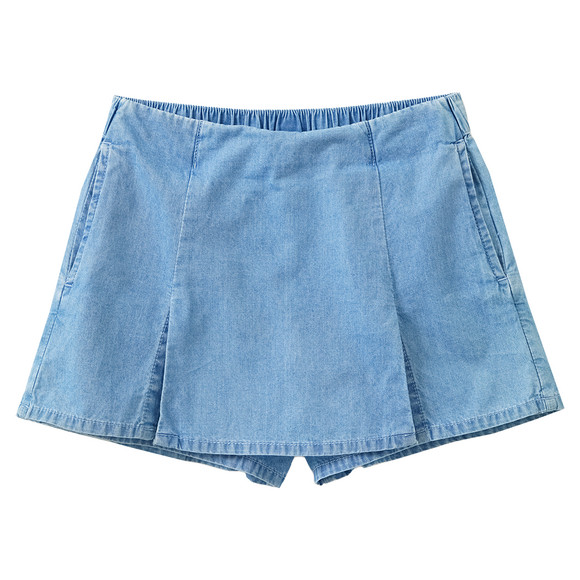 Jeansrok voor meisjes met ingebouwde short