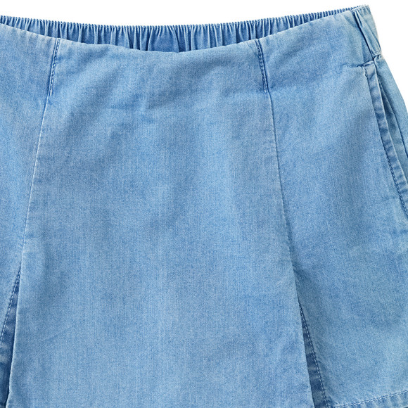 Jeansrok voor meisjes met ingebouwde short