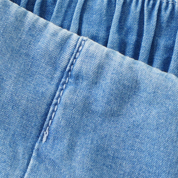 Jeansrok voor meisjes met ingebouwde short