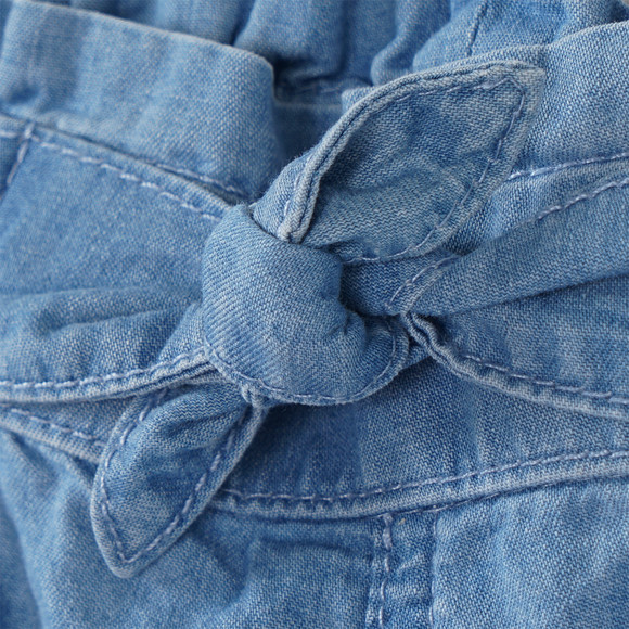 Mädchen Shorts aus leichtem Denim