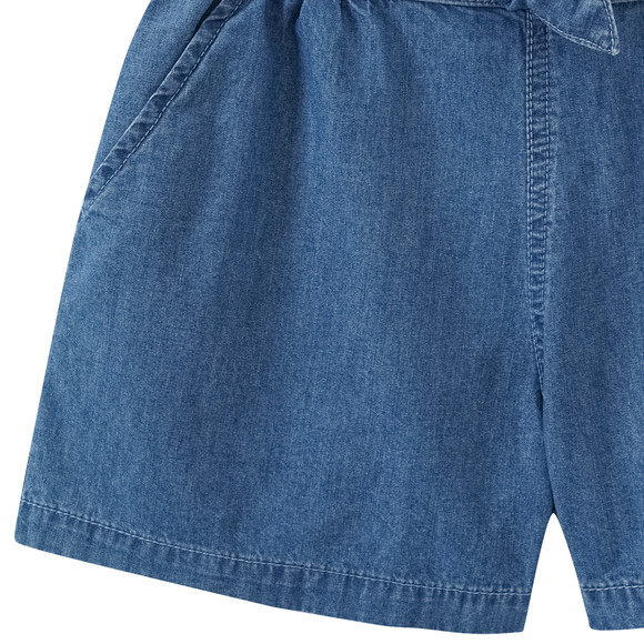 Mädchen Shorts aus leichtem Denim
