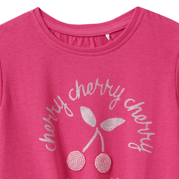 Mädchen T-Shirt mit Knotendetail