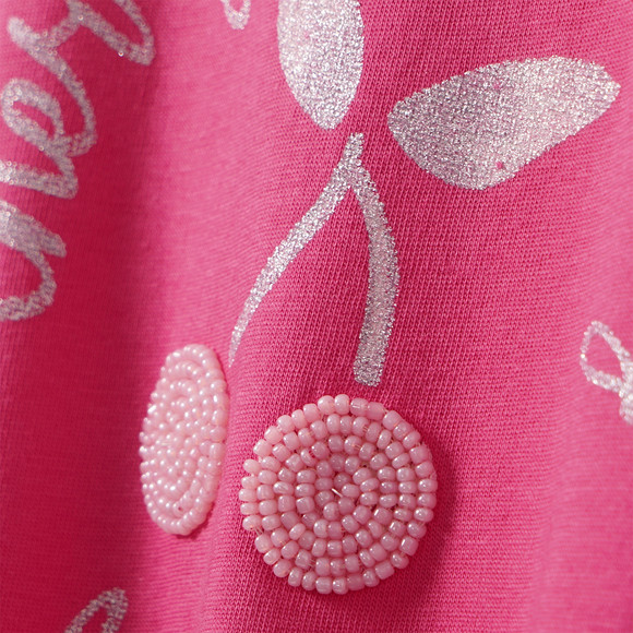 Mädchen T-Shirt mit Knotendetail