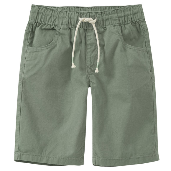 Jungen Shorts mit Tunnelzug dunkelgrün, aktuell leider ausverkauft