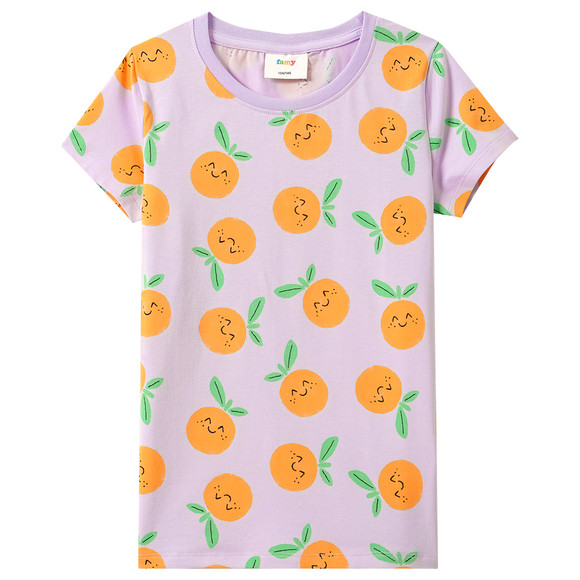 3 Mädchen T-Shirts mit bunten Motiven