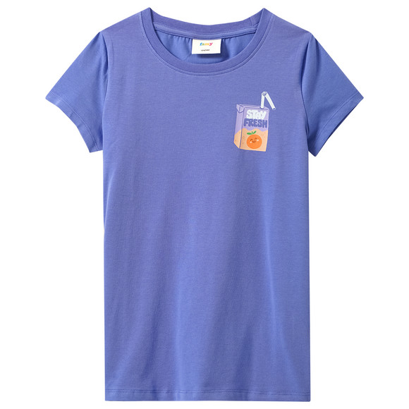 3 Mädchen T-Shirts mit bunten Motiven
