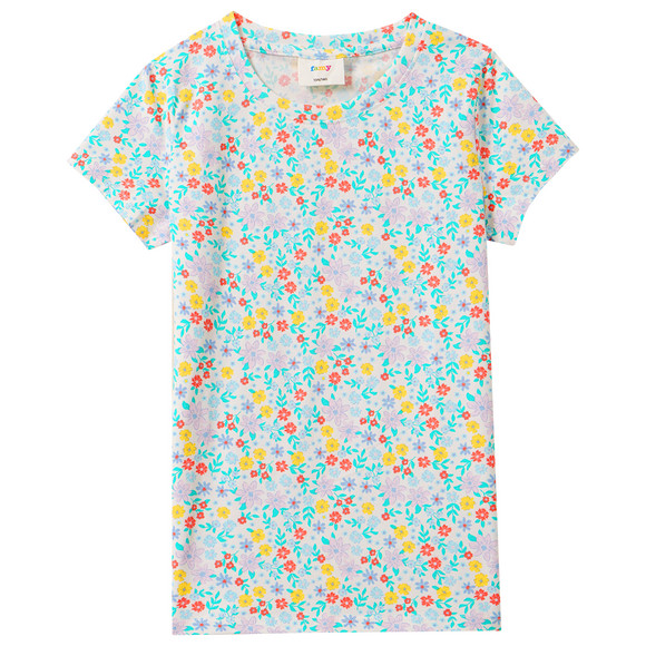 3 Mädchen T-Shirts mit bunten Motiven