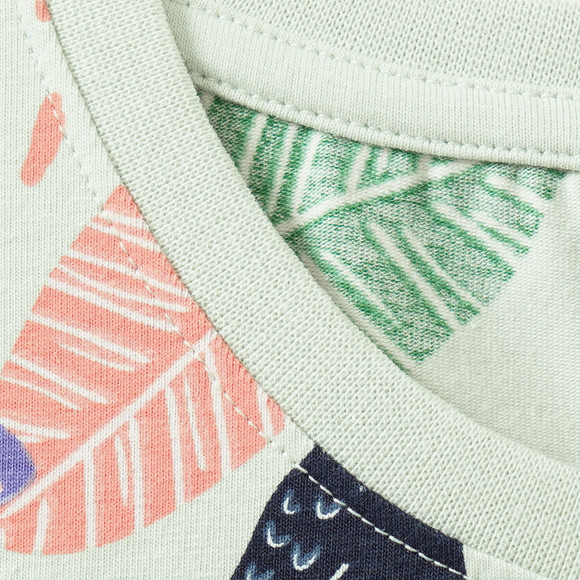 3 Mädchen T-Shirts mit bunten Motiven