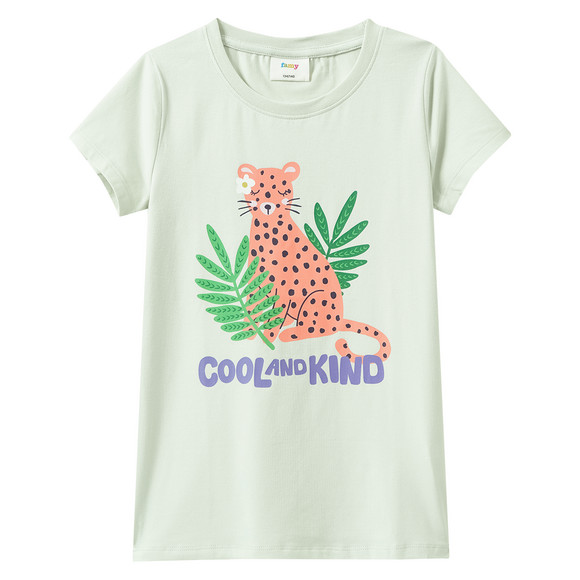 3 Mädchen T-Shirts mit bunten Motiven