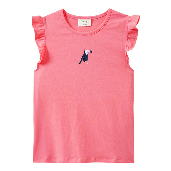 3 Mädchen T-Shirts mit Flügelärmeln