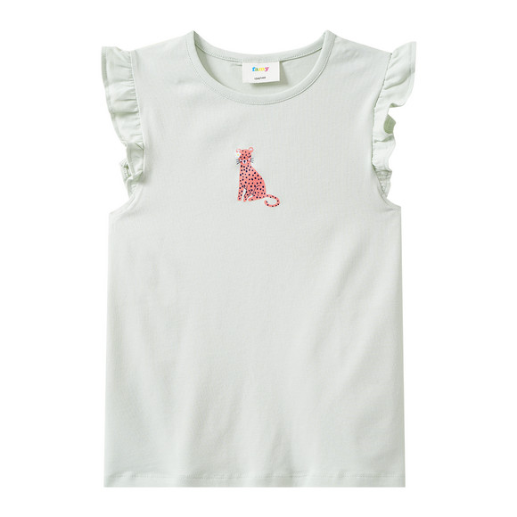 3 Mädchen T-Shirts mit Flügelärmeln