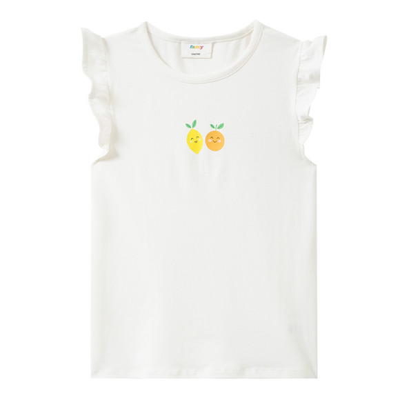 3 Mädchen T-Shirts mit Flügelärmeln