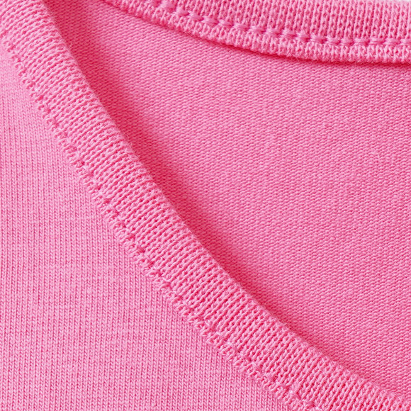 2 Mädchen Kleider mit bunten Motiven