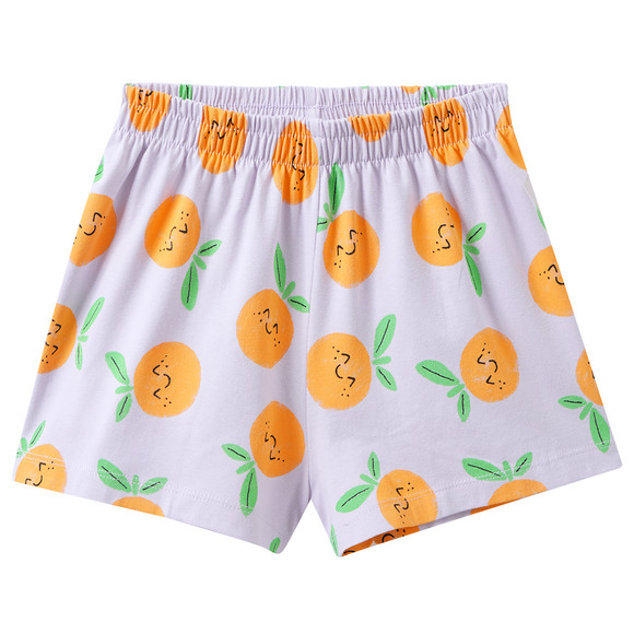3 Mädchen Shorts mit bunten Motiven