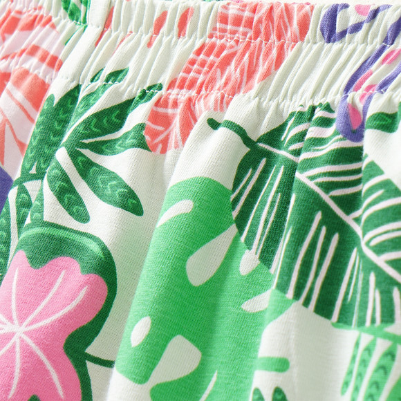 3 Mädchen Shorts mit bunten Motiven