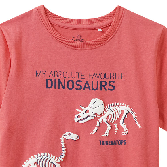 Jungen T-Shirt mit Dino-Motiven