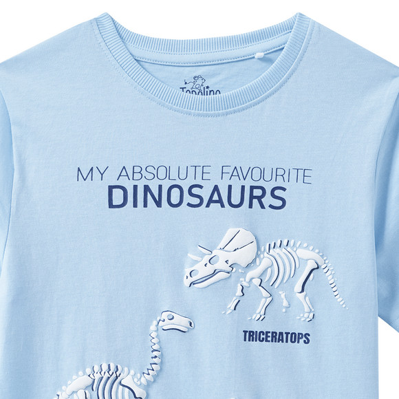 Jungen T-Shirt mit Dino-Motiven
