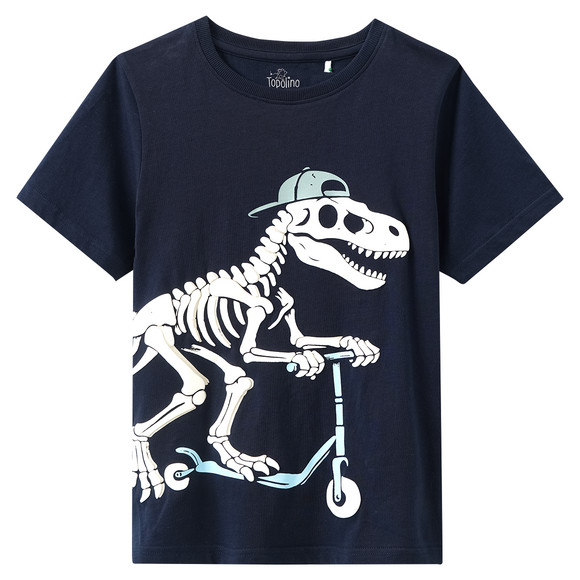 Jungen T-Shirt mit Dino-Motiven