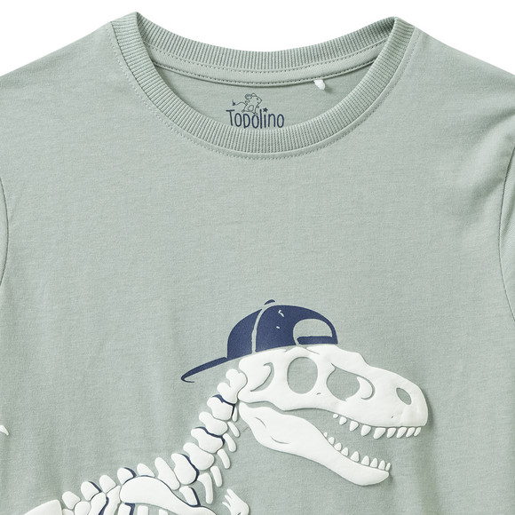 Jungen T-Shirt mit Dino-Motiven