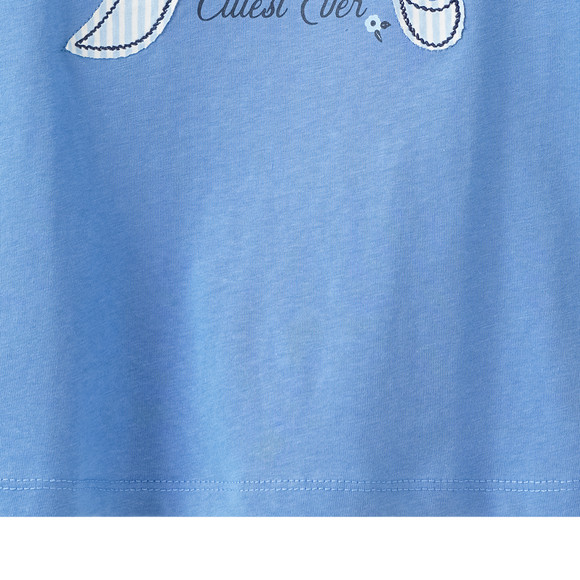 Mädchen T-Shirt mit Schleifen-Motiv