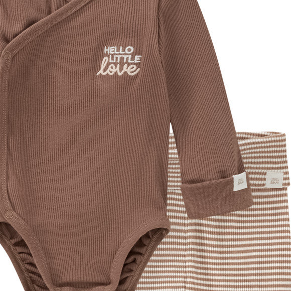 Newborn Set mit Body, Hose und Mütze