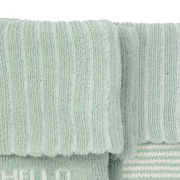 2 Paar Newborn Frottee-Socken mit Umschlag