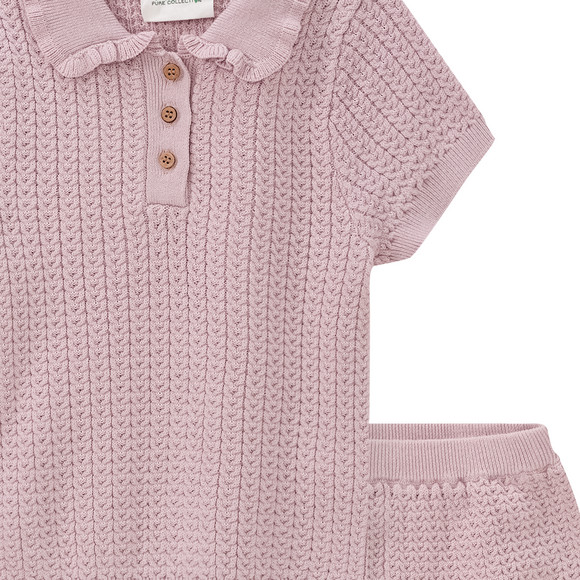 Gebreide babyset met shirt en broek