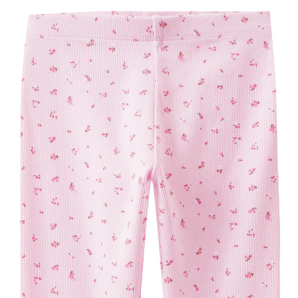 Mädchen Capri-Leggings mit Rippstruktur