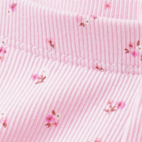 Mädchen Capri-Leggings mit Rippstruktur