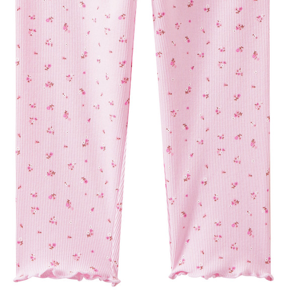 Mädchen Capri-Leggings mit Rippstruktur