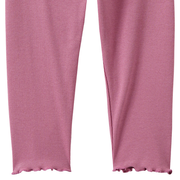 Mädchen Capri-Leggings mit Rippstruktur