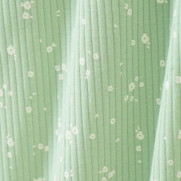 Mädchen Kleid mit Rippstruktur