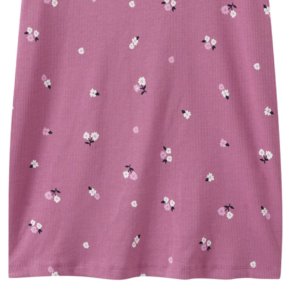 Mädchen T-Shirt mit Rippstruktur