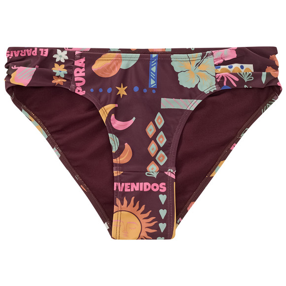Damen Bikinislip mit Allover-Print