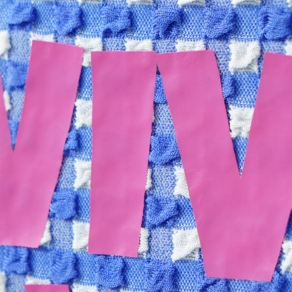 Mädchen Badeanzug mit Schriftzug